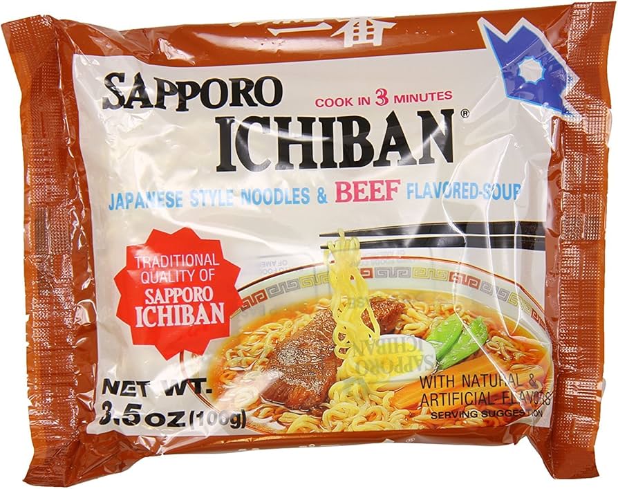 Sapporo Ichiban Japanese style noodles - beef flavor