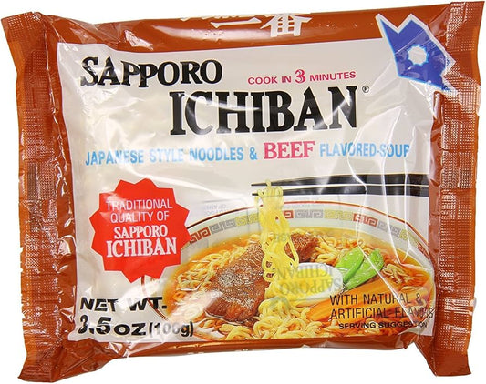 Sapporo Ichiban Japanese style noodles - beef flavor