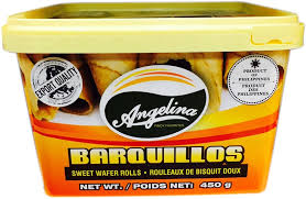 Angelina Barquillos Tub 450g