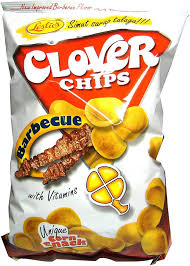 Leslie's Clover Chips Barbecue 145g