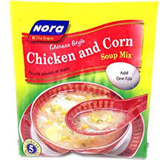 Nora Chicken and Corn soup mix