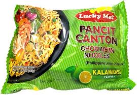 Lucky Me Pancit Canton Kalamansi flavor