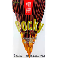 Glicko Pocky Sticks Ultra Slim Chocolate Cream