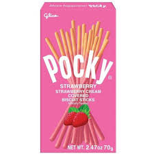 Glicko Pocky Sticks Strawberry Cream