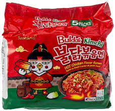 Samyang Hot chicken noodles (5 pack) - kimchi