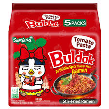 Samyang Hot chicken noodles (5 pack) - tomato pasta