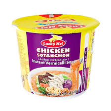 Lucky Me chicken sotanghon cup