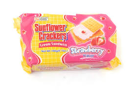 Sunflower Crackers (Pack) STRAWBERRY